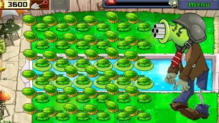 Plants vs Zombies | Last Stand | Melon pult vs all Zombies GAMEPLAY FULL HD 1080p 60hz