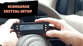 ScanGauge Setup - the parameters you need to set on your ScanGauge.