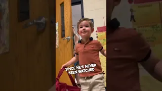 This little boy’s reaction after his first day of school is amazing ❤️