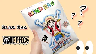 Blind Bag paper 💌🎁 One Piece 🌟🐵 ASMR / satisfying opening blind bag / Sanrio theme