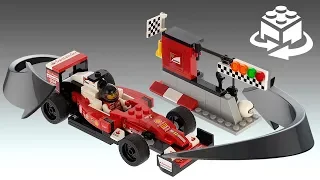 Lego 75879 Speed Champions Scuderia Ferrari SF16-H Speed Build Review