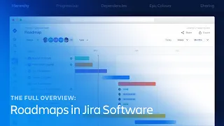 The full overview: Roadmaps in Jira Software