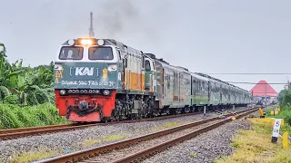 PERJALANAN KERETA SPESIAL LIVERY IDUL FITRI 2024!! Full Livery Terbaru Kereta Api Argo Wilis