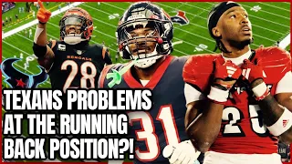 Texans Problems At Running Back?! Dameon Pierce Confidence?