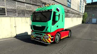 Большегруз 71 RUS ~ Euro Truck Simulator 2 ~ Iveco Stralis Hi-Vay 310л.с ~ 70т ~ самый жесткий рейс😄