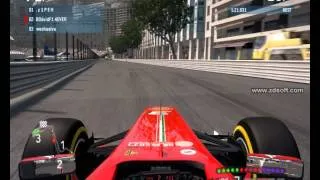 F1 2013 In-Game Recorder Test and  Multiplayer in Monaco