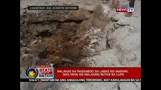 SONA: Air strike ng militar, muli na naman umanong nagmintis; bomba, tumama sa labas ng Marawi City