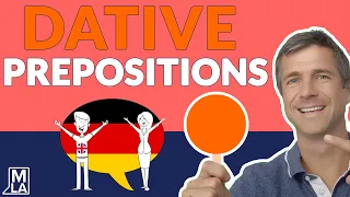 🇩🇪 #25 Dative Prepositions in German | German for Beginners | Marcus´ Language Academy