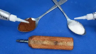 Super Glue and Sugar + Coffee ! Amaze with Results ! DIY