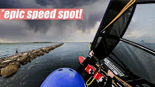 Endless Speed Windsurfing: We found a CRAZY spot in the Netherlands!🚀