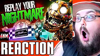 (SFM) FNAF ULTIMATE CUSTOM NIGHT SONG Replay Your Nightmare" (ANIMATED II) #FNAF REACTION!!!