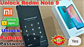Unlock Pattern Redmi Note 9 || Hard Reset Redmi Note 9 | Remove Password Redmi Note 9, Screen Unlock