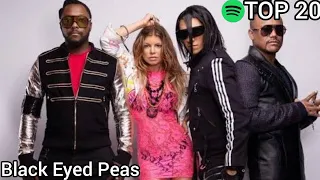 Top 20 Black Eyed Peas Most Streamed Songs On Spotify (Sep 4, 2021)