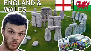 Vanlife Eurotrip #5 -ENGLAND- breaking into Stonehenge at night!