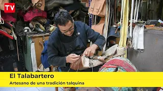 El Talabartero artesano de una tradición talquina Luis Jara. #diariotalcatv
