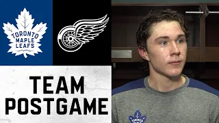 Maple Leafs Media Availability | Postgame at Detroit Red Wings | October 07, 2023