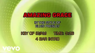 Elvis Presley - Amazing Grace (Karaoke)