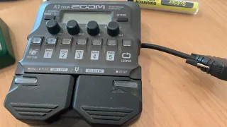 Zoom A1 Four footswitch hack part 1