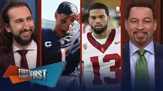 Justin Fields traded to Steelers, Bears playoff odds with Caleb Williams | NFL | FIRST THINGS FIRST