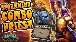 Combo Priest - Stormwind Knight in 2019? | Saviors Of Uldum | Hearthstone