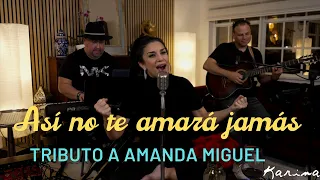 Karina - Así no te amará jamás | Tributo a Amanda Miguel