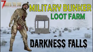 Military Bunker, The Reward (Loot Farm): Darkness Falls v4, Hazmat Fibre, Research notes