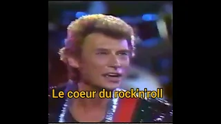 Johnny Hallyday   Le coeur du rock'n'roll  1984 (vidéo originale)