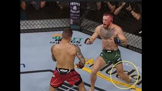 PATAH KAKI!!!!! Conor McGregor Vs Dustin Poirier FullFight Highlights UFC : 264