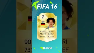 Leroy Sané - FIFA Evolution (FIFA 15 - FIFA 22)