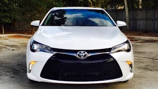 2015 Toyota Camry XSE Exhaust / Start Up / Review / Short Drive