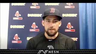 Red Sox Pitcher Nathan Eovaldi Reacts To Loss Against Rays