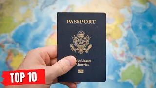 Top 10 MOST POWERFUL PASSPORTS in the World 2024