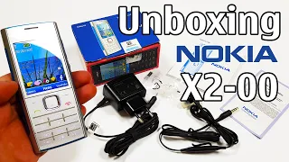 Nokia X2-00 Unboxing 4K with all original accessories RM-618 review