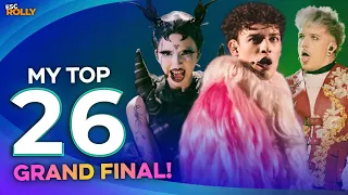 Eurovision 2024 | GRAND FINAL - My Top 26