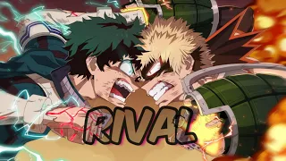 My hero academia Miidoriya and Bakugo - AMV - Rivals