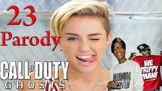 Miley Cyrus - 23 ( Music Video Parody) Call of Duty Ghosts @MezeDaGamer