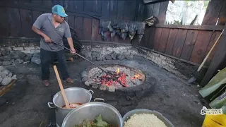 Tradicional elaboración de barbacoa en Oaxaca 🤠