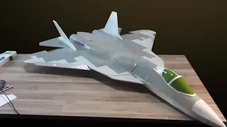 How I build my DIY Su-57 part 3-Polygon RC by Mr. Oak