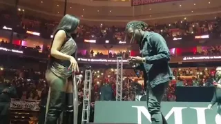 Migos' Offset Proposes to Cardi B at Powerhouse Philly