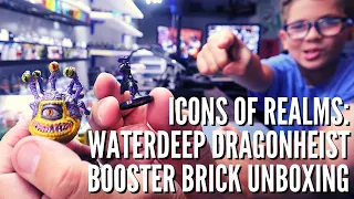 WizKids D&D Icons of the Realms: Waterdeep Dragon Heist Booster Brick - UNBOXING