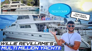 Willie Revillame MULTI MILLION YACHT!| 5 Bedrooms,90 feet -  Philippines