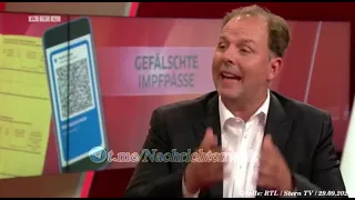 ⚠️ RTL BERICHTET,  DASS GEFÄLSCHTE IMPFPÄSSE ODER TESTZERTIFIKATE KEIN STRAFBESTAND SIND‼️