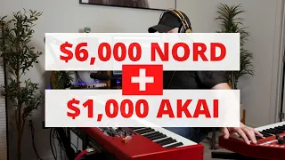 Recording the Nord Stage 4 into the Akai MPC Key 37 - AMAZING!