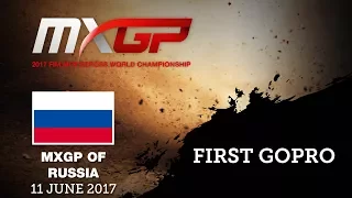 First GoPro Lap with Evgeny BOBRYSHEV   MXGP of Russia   Orlyonok  2017   Motocross