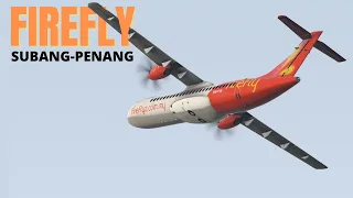 Firefly Subang - Penang | ATR 72-500 | X-Plane 11