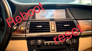 BMW IDRIVE CCC System reboot / reset durchführen