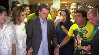 Brazil's right celebrates new president-elect Jair Bolsonaro