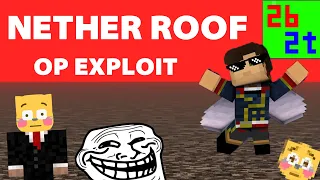 2b2t - Nether Roof OP Speed Hack