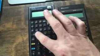 hewlett Packard HP35s vs. HP32s Calculator Noise Comparison