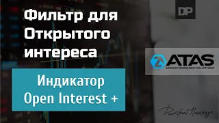 Индикатор Open Interest +. ATAS